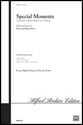 Special Moments SATB choral sheet music cover